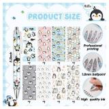 Ireer 8 Pcs Ballpoint Pens for Women 1.00 mm Cute Black Ink Fancy Pens Fine Point Smooth Writing for Students Classroom Office Supplies(Penguin) - Retail: $10