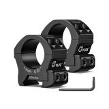CVLIFE 1 inch Scope Rings Low Profile Precision Mount - Compatible with Picatinny Rails - 20mm Rifle Scope Mount - 2 Pieces - Retail: $17