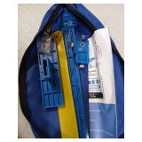 King&Charles Cabinet Hardware Jig, Cabinet Handle Jig with 3pcs Point Wood Drils Bits, Use for Handles Pulls Knobs on Drawers/Doors, Wood Drilling Dowelling Guide Set. - Retail: $9