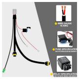 H11 H8 880 881 Fog Light Relay Wiring Harness Socket Connector for 2019+ Toyota RAV