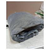 Bedsure GentleSoft Fleece Bed Blankets Queen Size Grey - Soft Warm Winter Blanket Lightweight Cozy Luxury Microfiber, Room Home Decor Christmas Decorations Gifts for Women and Men, 90x90 inches - Reta