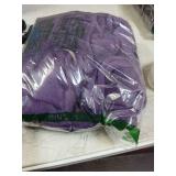 BEDELITE Fleece Blanket Purple Throw Blanket for Couch & Bed, Luxury Plush Cozy Fuzzy Blanket 50" x 70", Super Soft Warm Lightweight Fall Throw Blanket for Travel Camping - Retail: $17