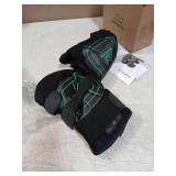 Cordless Knee Massager with Heat, 360°All-around Vibration, Graphene Heating Pad for Knee, Rechargeable Multi Modes Large-size Range for Athletes Housewives Elders, Gifts for Men Women Home Office Us