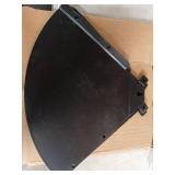 PirateAnt 20 Inch Squirrel Baffle for Bird Feeder Pole, Adjustable Opening Size, for Up to 4x4 Inch Wide Wooden Post, Outside Pole Mount Bird House Guard for Outdoor Shepherds Hook. - Retail: $19