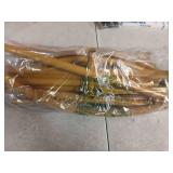 6 ft Arch Backdrop Stand, Wedding Arch Frame, Stable Metal Background Stand with Square Base Ground Nails, for Birthday Party Baby Shower Garland Decoration, Gold - Retail: $28