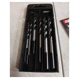 10-Piece Masonry Drill Bit Set for Concrete Tile Glass Ceramic Brick,1/8 to 1/2 Inch Drilling Bits with Triangle Handle,Tungsten Steel Alloy Tip. Black - Retail: $8