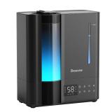 BREEZOME 8L Humidifiers for Bedroom, Warm & Cool Mist for Large Room Home, Top Fill Ultrasonic Humidifier, Humidity Sensor, Essential Oil, 60H Runtime, Quiet for Baby, Plants, Fast Relief - Retail: $7