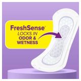 Poise Daily Liners, Incontinence Panty Liners for Bladder Leaks, 2 Drop Very Light Absorbency, Regular Length, 48 Count of Pantiliners, Packaging May Vary - Retail: $7