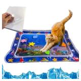 HZYICH Upgraded Thickened Cat and Dog Water Play Mat with PVC Scratch protrctor Last for at Least 59