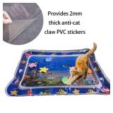 HZYICH Upgraded Thickened Cat and Dog Water Play Mat with PVC Scratch protrctor Last for at Least 59