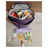 Katech Crochet Kit for Beginners, Beginner Crochet Kit for Adults-Crochet Kits Includes Crochet Hooks Knitting Bag Crochet Yarn for Crocheting Instruction Knitting Kit Crochet Supplies Gift - Retail: 