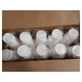 Lilymicky 500 Pack 9 oz Disposable Plastic Cups, 9 Ounce White Party Drinking Cups for Birthday Parties, Picnics, Ceremonies, and Wedding - Retail: $27