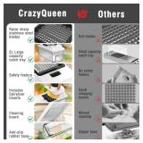 Vegetable Chopper: 10 in 1 Food Chopper - Onion Vegetable Slicer Cutter Dicer, Veggie Cutter with Container, 7 Blades, Kitchen Gadgets for Carrot Salad Garlic Potato Slicer - Retail: $56