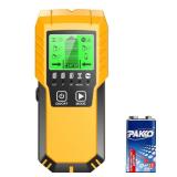 Stud Finder Wall Scanner Detector - 5 in 1 Electronic Wall Wood Metal Stud Locator Edge Center Sensor Beam for Live AC Wire Pipe Metal Lumber Joist Drywall Framing Detection - Retail: $26
