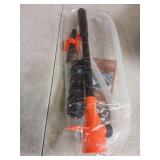 Portable Transfer Pump Battery Operated Electric Siphon Pump for Gas, Fuel, Diesel, Water Transfer 2.4 GPM Flow Oil Extractor, 47 Inches Hose-Easy to Use Hand Fuel Pump, Multi-Use Siphon Transfer Pump