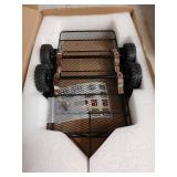INJORA RC Trailer for Hauling Behind Car - Metal Hitch Mount Trailer for 1/18 RC Crawler TRX4M Defender Bronco K10 High Trail F150, 543g/each - Retail: $36