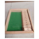 Regal Games Shut The Box - Fun Table Math Game with Wooden Board for Adults & Kids - 12 Spots Dice Game with 2+ Player Games - Ideal for Game Night, Travel - (Ages 8+) - Retail: $14