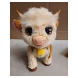 FurReal Maggie The Feed & Follow Cow, 11 Inch Interactive Highland Mini Cow, for Boys and Girls, Ages 4 and up - Retail: $44