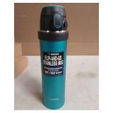 Zojirushi SM-QHE60GK, Flip-and-Go Stainless Mug, 20-Ounce, Teal - Retail: $40