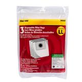 Shop-Vac 90660 Disposable Vacuum Filter Bags, Fits 4 Gallon Tanks, Heavy-Duty Paper, Effective Dirt and Debris Collection, (3-Pack)
