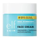 e.l.f. SKIN Holy Hydration! Face Cream - Broad Spectrum SPF 30 Sunscreen, Moisturizes & Softens Skin, Quick-Absorbing & Ultra-Hydrating, 1.7 Oz (50g)