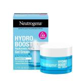 Neutrogena Hydro Boost Gel Cream with Hyaluronic Acid, Lightweight Facial Moisturizer for Normal to Dry Skin, Hydrating & Non-Comedogenic Face Cream for Dewy, Plump Skin, Fragrance Free, 1.7 fl. o