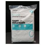 Universal Waterproof Mattress Underpad - Room Essentials: Quilted Protector Cover, Fits 22\" Depth, OEKO-TEX Certified