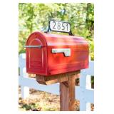 Architectural Mailboxes 3460B Manhattan Address Plaque, Small, Black