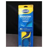 Dr. Scholls Energizing Comfort Mens Everyday Insoles with Massaging Gel - Clinically Proven, All-Day Energy and Comfort Inserts with Patented Triple Gel Design - Shock Absorbing, Arch Support