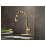 Delta Faucet RP64070CZ Trinsic 8 Inch Escutcheon, Champagne Bronze - Retail: $121
