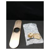 Delta Faucet RP64070CZ Trinsic 8 Inch Escutcheon, Champagne Bronze - Retail: $121