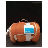 On the Go Collection Quilted Checkered Throw Blanket Orange - Room Essentials - Retail: $30