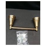 Delta Mylan (1-Pack) Toilet Paper Holder Champagne Bronze Pivoting Tissue Roll Rod, Organization and Storage, Wall Mounteded Gold Bathroom Accessories MYN50-CZ