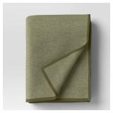 The Cozy Collection Cozy Faux Cashmere Knit Throw Green - Threshold - Retail: $40