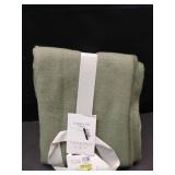 The Cozy Collection Cozy Faux Cashmere Knit Throw Green - Threshold - Retail: $40