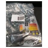 Master Lock Magnum Heavy Duty Outdoor Padlock with Key, Weather Resistant Body and Cut Safe Shackle Make Lock Perfect for Fences, Gates, Sheds, M115XDLF,Black