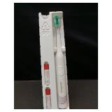 Colgate Total Battery Powered Toothbrush, 1 Pack, Soft Bristled Battery Toothbrush for Adults, Includes 2 AAA Batteries and Built in 2 Minute Timer, Sensitive and Regular Brushing Modes, White