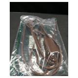 Woods Light Duty Indoor Extension Cord - Durable Vinyl Jacket with Safety Covers for Protected Power - 3 Outlet Cube Tap - 16 Gauge, SPT-2 - Brown - 15 Feet