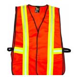 G & F Products High Visibility Safety Vest Reflective Work Vest with Multi-Function Pockets, Zipper & Velcro Closure, Breathable, ANSI Compliant for Construction, Traffic, Security & Surve