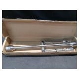 WorkPro 14-Inch Universal Folding Lug Wrench, 4-Way Cross Wrench