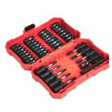 Amazon Basics 42-Piece Impact Screwdriver Bit Set Phillips, Slotted and Torx, One Size