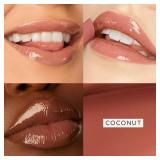 tarte maracuja juicy lip balm gloss Viral Nourishing Lip Butter Color with High-Shine Hydration, Skincare Infused with Vitamin E, Vegan & Cruelty-Free, full size, Coconut - Retail: $27