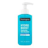 Neutrogena Hydro Boost Face Wash, Fragrance Free, Hydrating Facial Cleanser with Hyaluronic Acid, Daily Foaming Face Wash & Makeup Remover, Hypoallergenic Gel Cleanser, 7.8 fl. oz