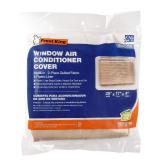 Frost King AC9H Indoor Quilted 2-Piece Standard Air Conditioner Cover 25\" wide by 17\" tall by 4\" deep- Beige