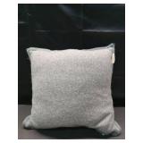 The Cozy Collection Cozy Faux Cashmere Knit Square Throw Pillow Gray - Threshold