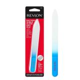 Revlon Glass Nail File, Manicure Tool for Shaping Natural Fingernails, Self-Cleaning with Bacteria Shield Technology, 1 Count