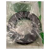 Tsnamay 2 Pcs Wall Split Flange, ABS Round Self-Adhesive Escutcheon Plate Buckles Design for 2\"/51mm Diameter Pipe