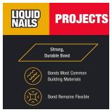 Liquid Nails 10 oz Interior Projects Latex Construction Adhesive Tan