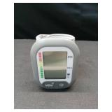 Medline Digital Wrist Blood Pressure Monitor, Wearable, Digital LCD Display, Stores Up To 60 Readings, Batteries Included