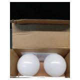 Amazon Basics A19 LED Light Bulbs 60 Watt Equivalent, Soft White (2700K), Energy Efficient 9W, Non-Dimmable, 10,000 Hour Lifetime, 2-Pack